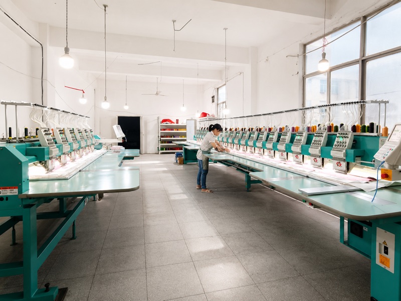 MAXAM commercial embroidery equipment