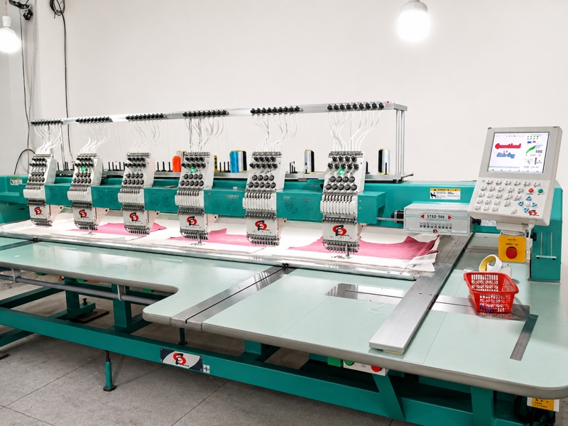 MAXAM garment embroidery production